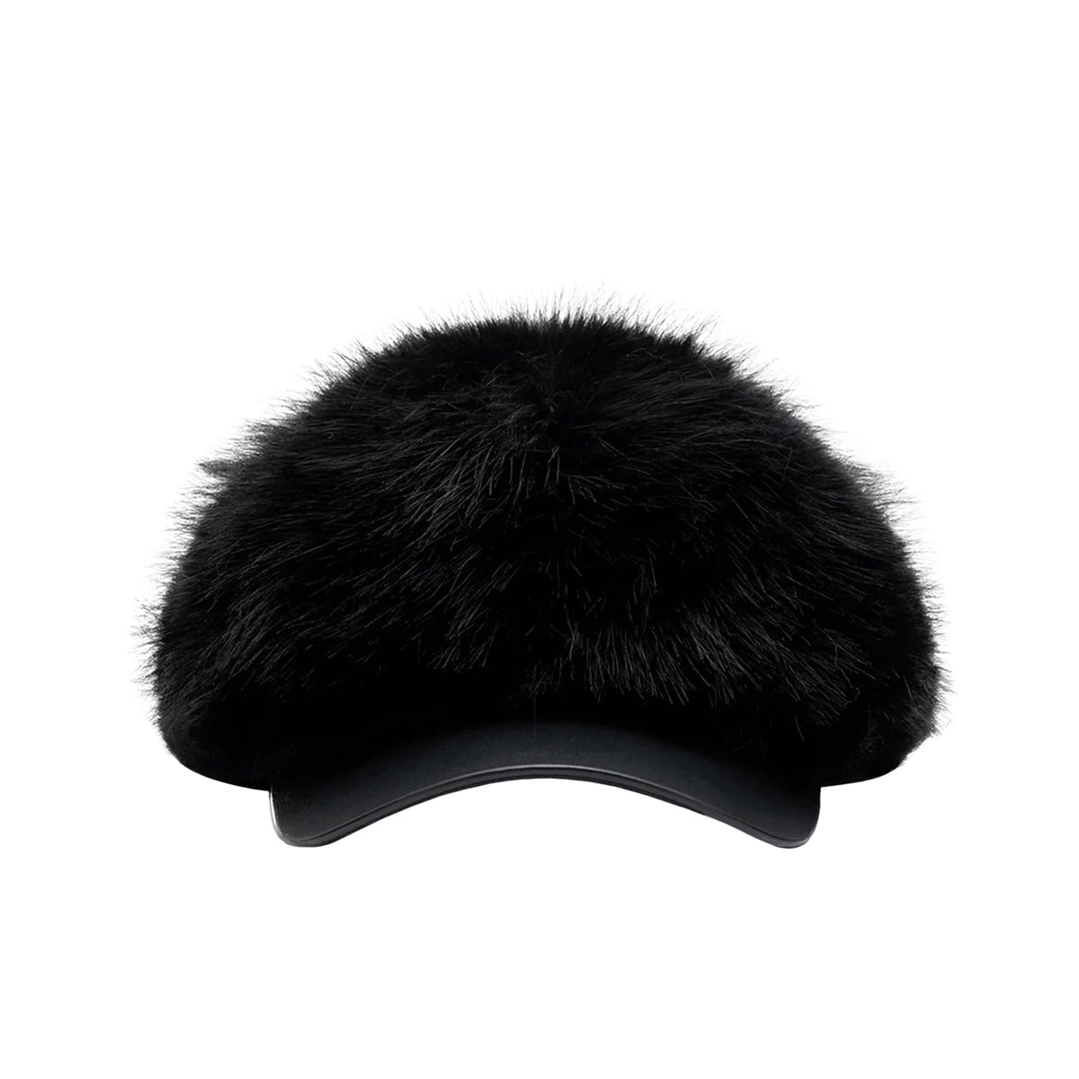 Faux Fur Baseball Cap