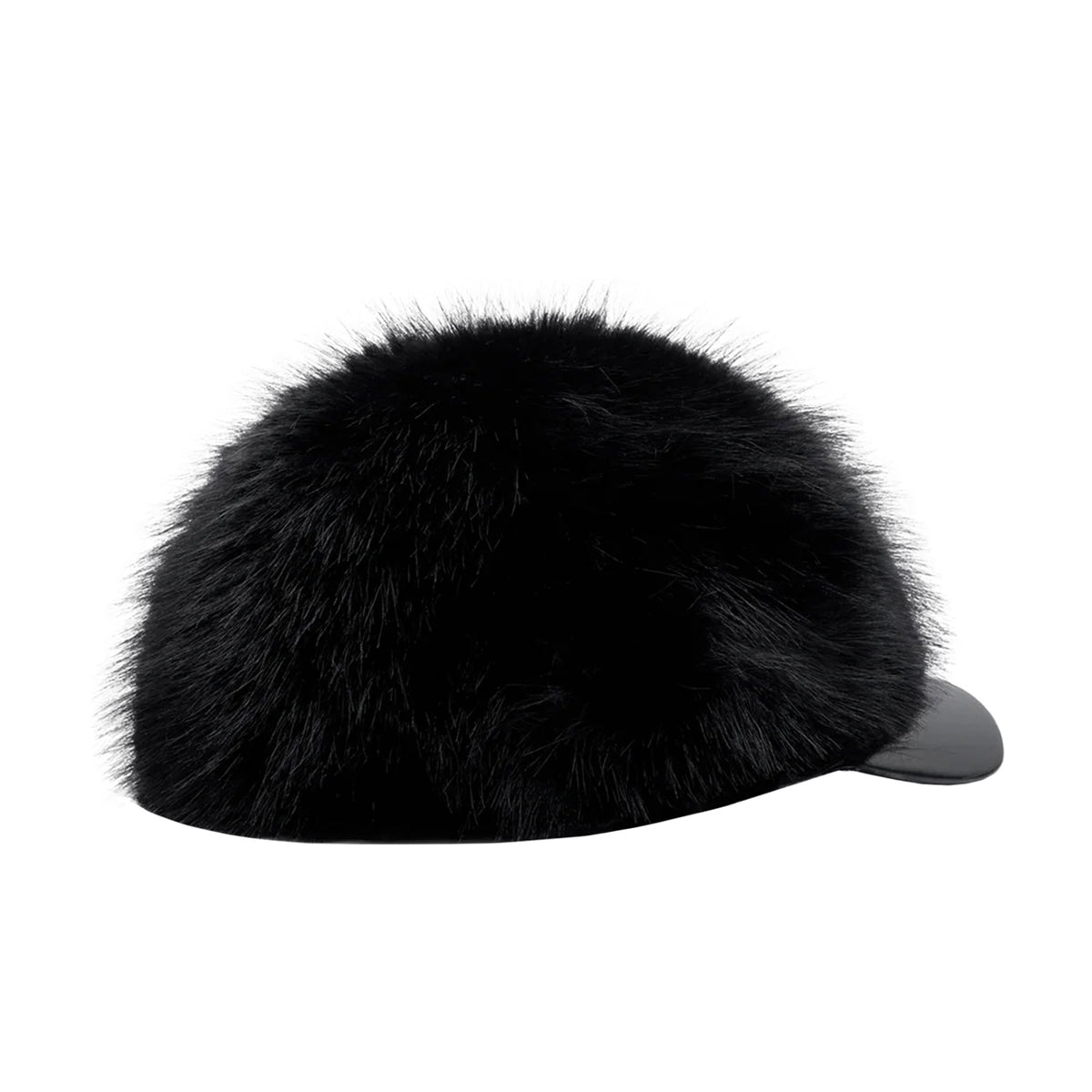 Faux Fur Baseball Cap