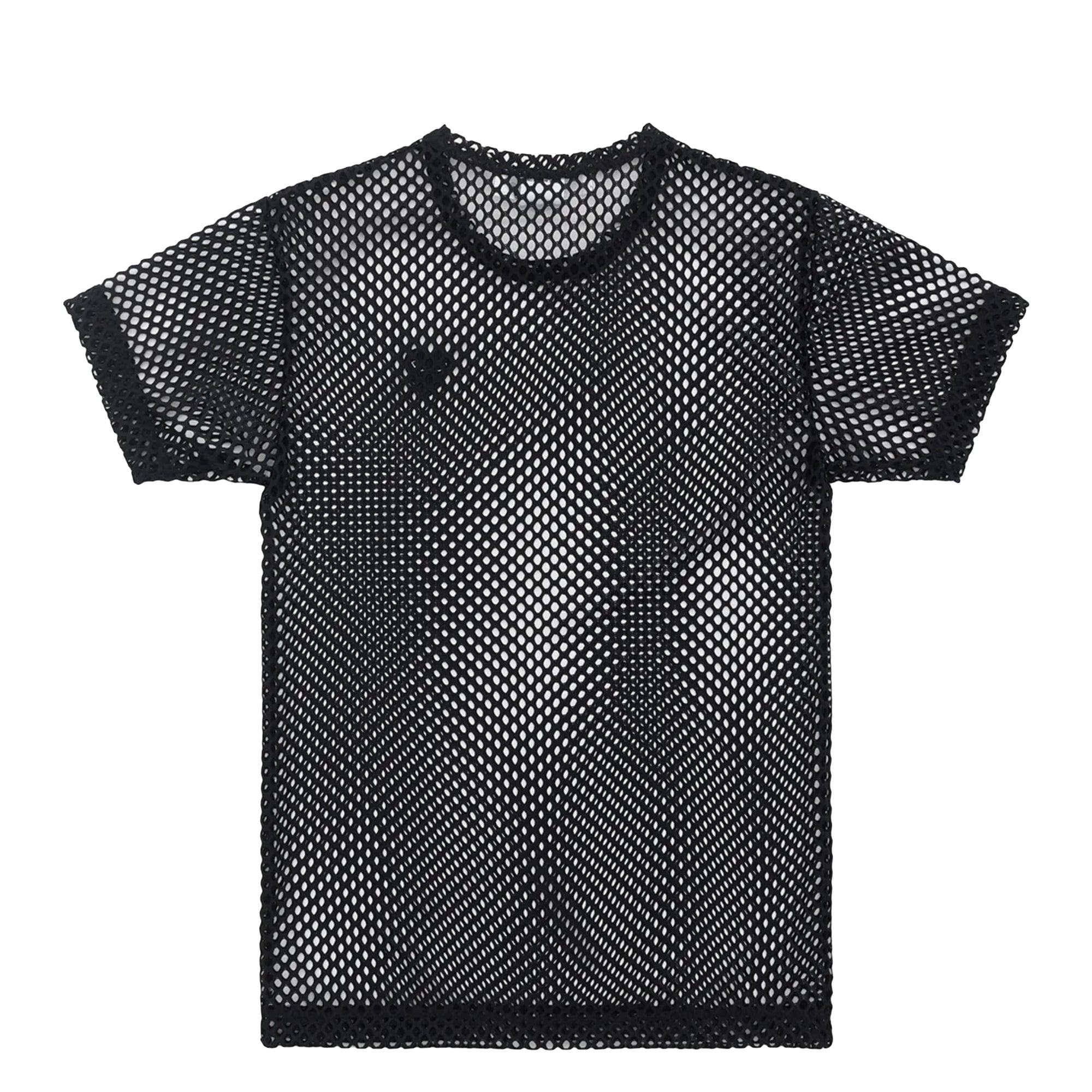 Black Heart Mesh T-Shirt