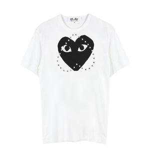 Black Logo Stud T-Shirt