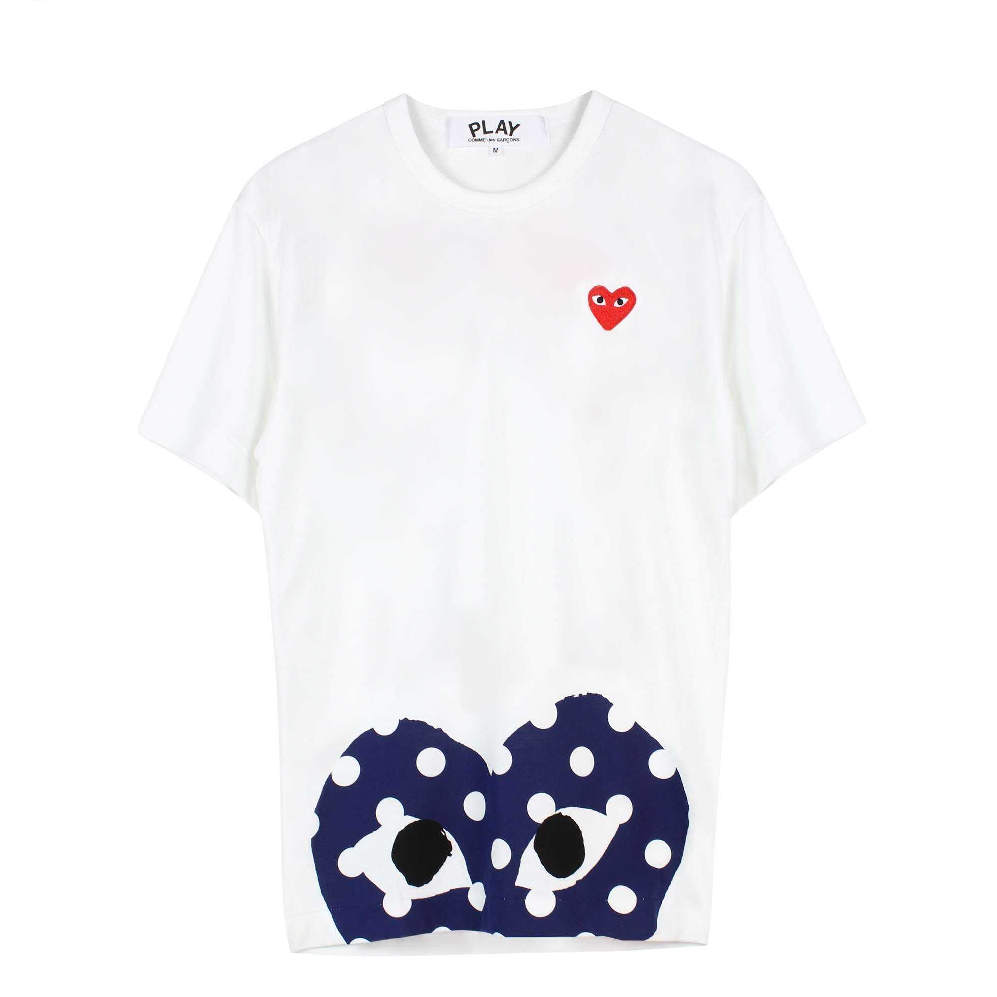 Half-Heart Polka Dot T-Shirt