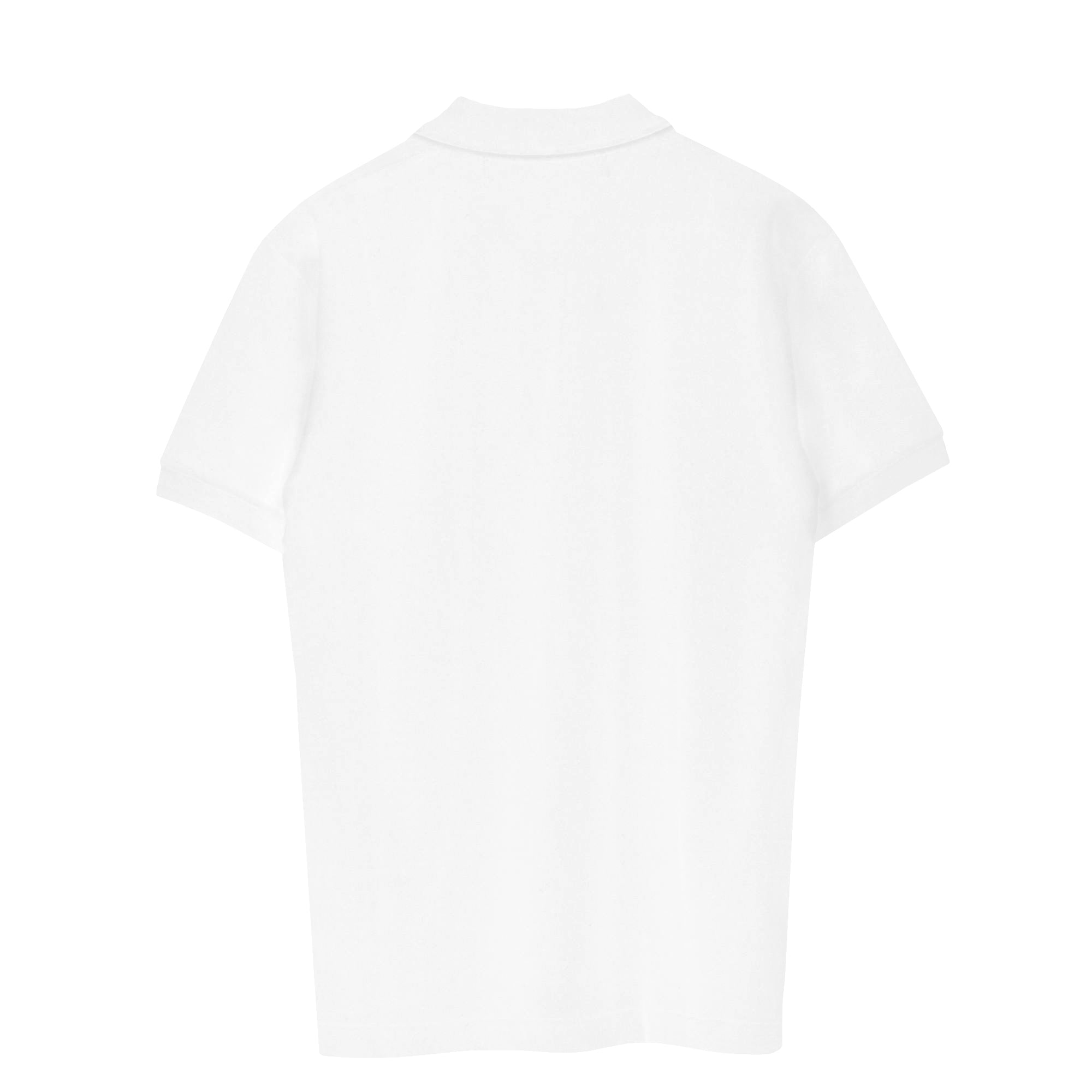 Logo Heart Polo Shirt White