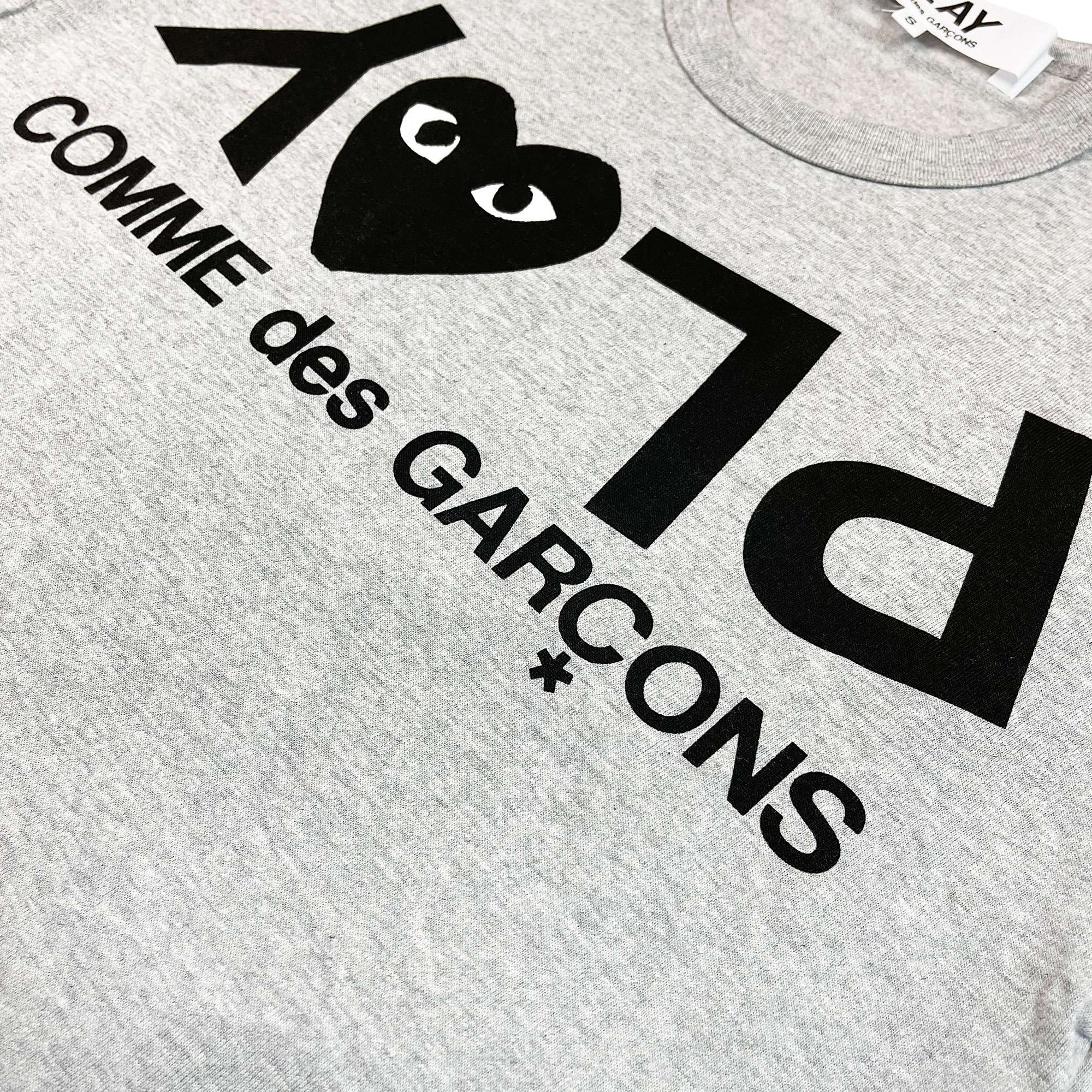 Play Logo T-Shirt Grey