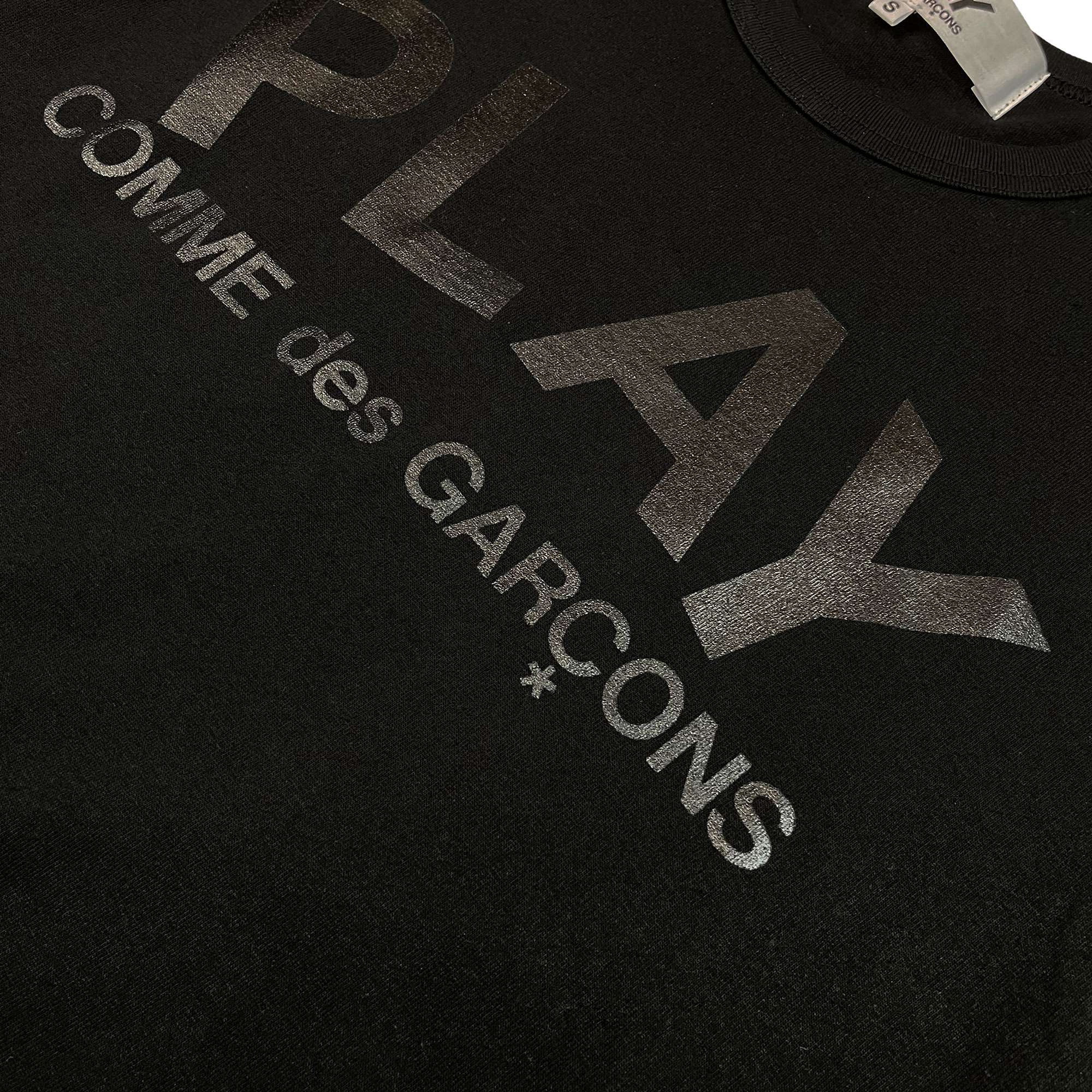 Play Logo T-Shirt Black