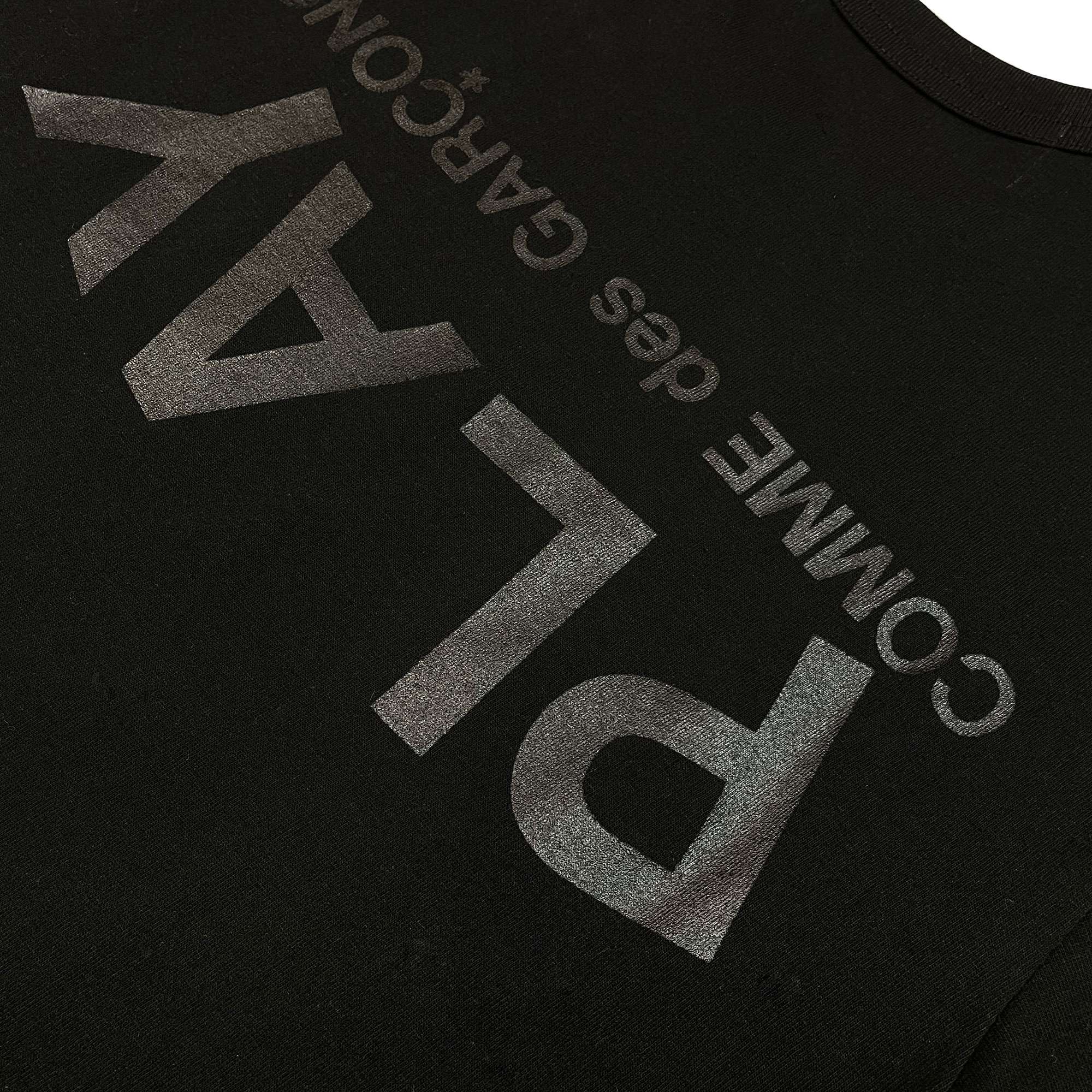 Play Logo T-Shirt Black