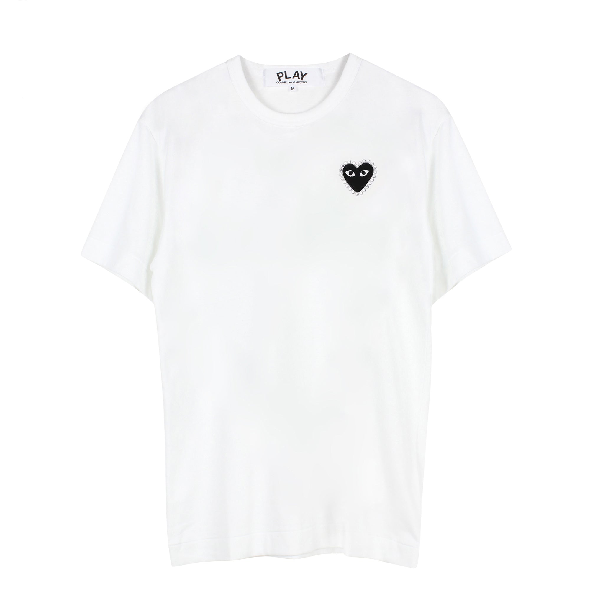 Rhinestone Black Heart T-Shirt