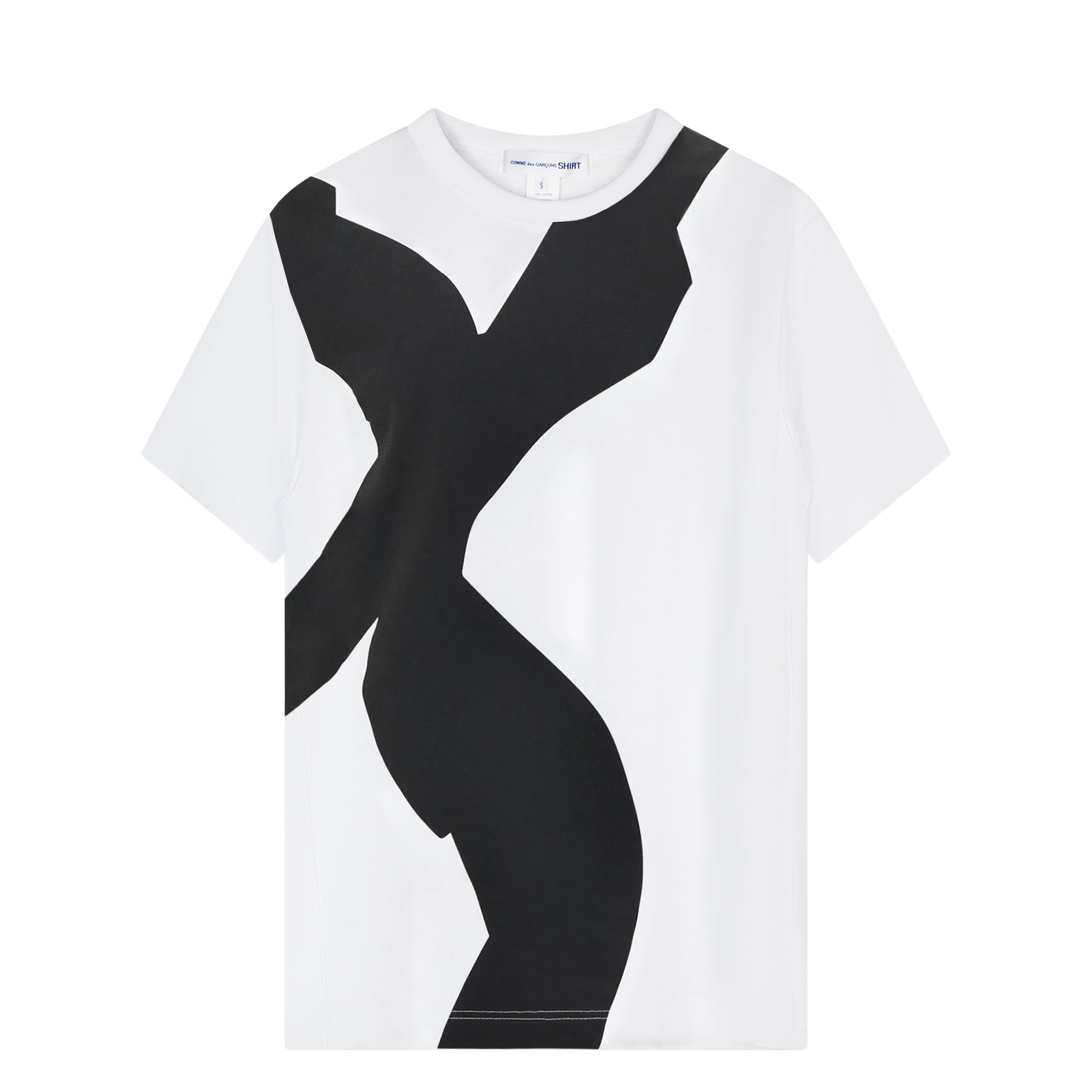 Abstract Print T-Shirt 01