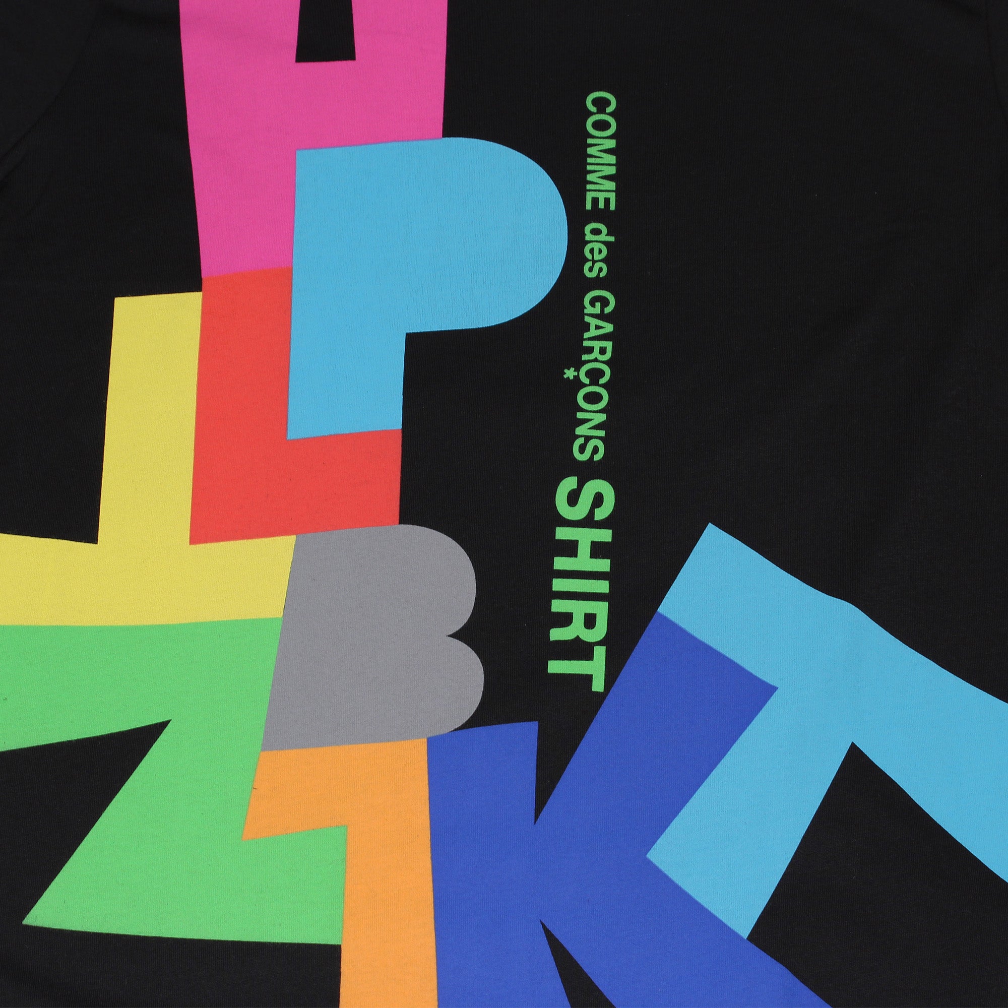 Graphic Printed T-Shirt Black