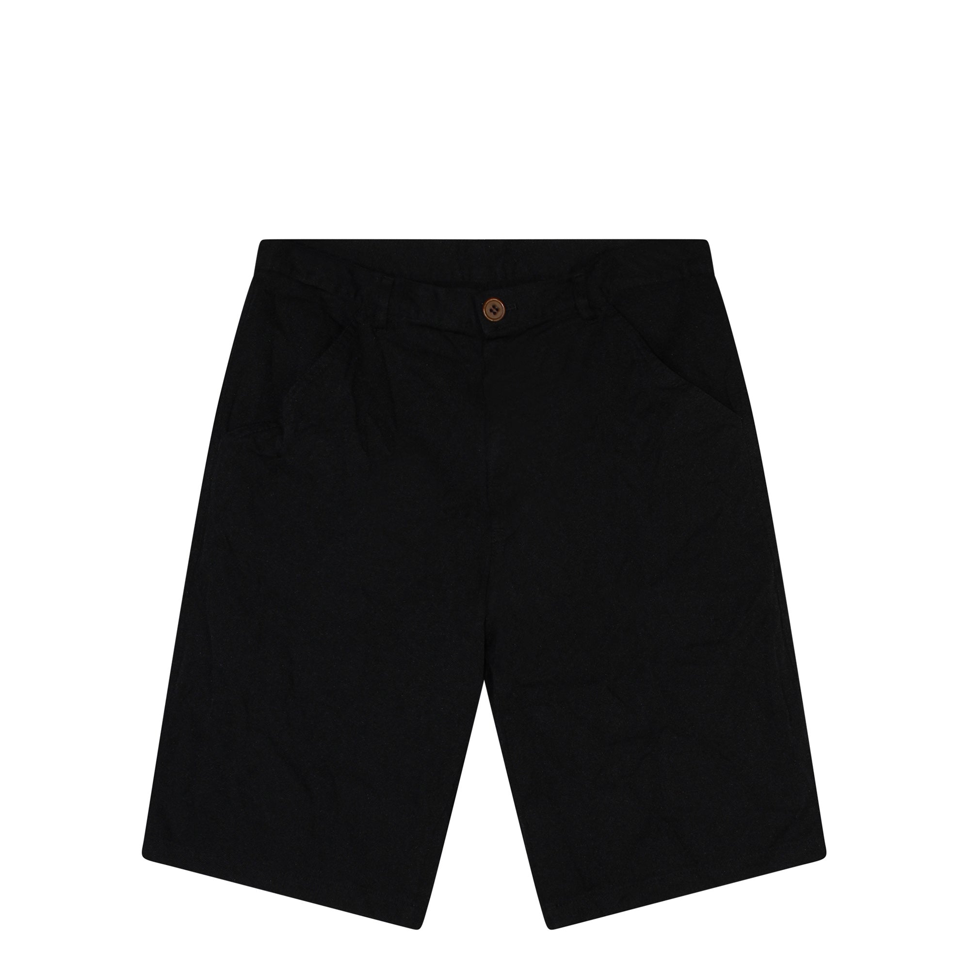 Tailored Washed Polyester Shorts