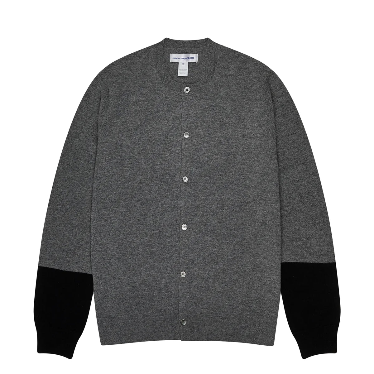 V-Neck Cardigan Grey