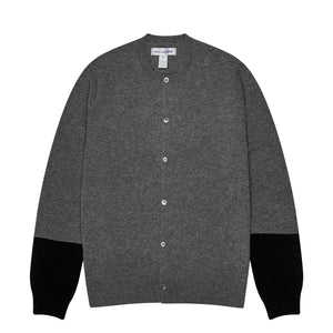 V-Neck Cardigan Grey