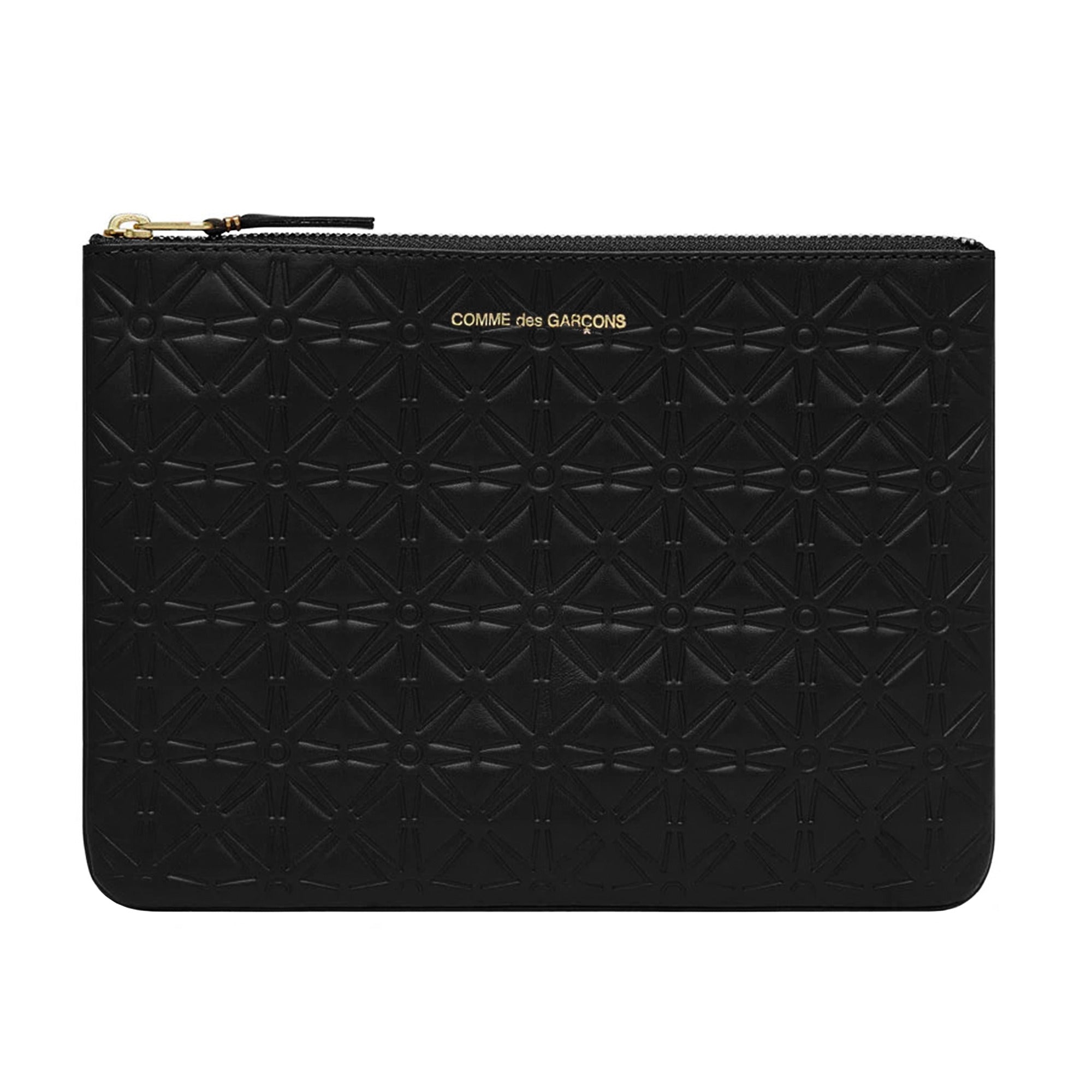 Embossed Leather Star Black SA510E
