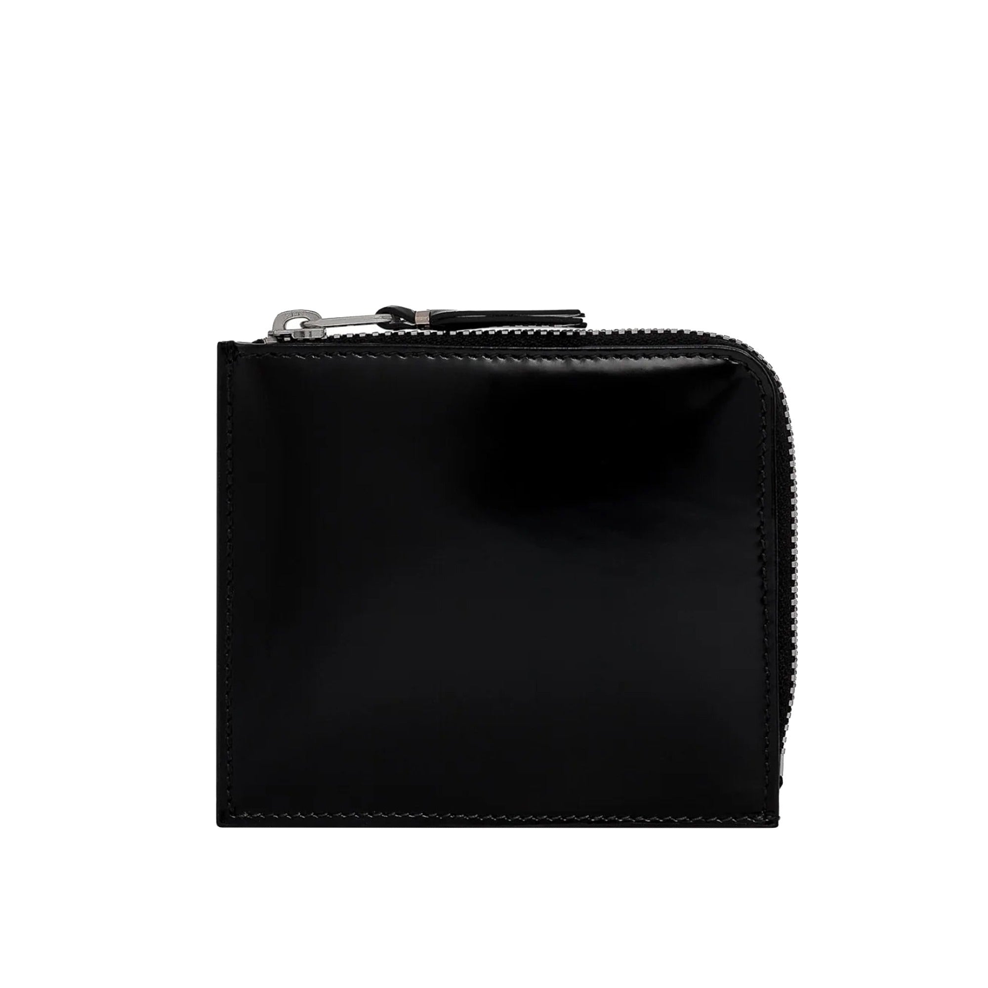 小物 COMME DES GARCONS ZIPPER PULL SA8100ZP Black Comme des Garçons Wallets Zipper Pull Wallet | Unit-le