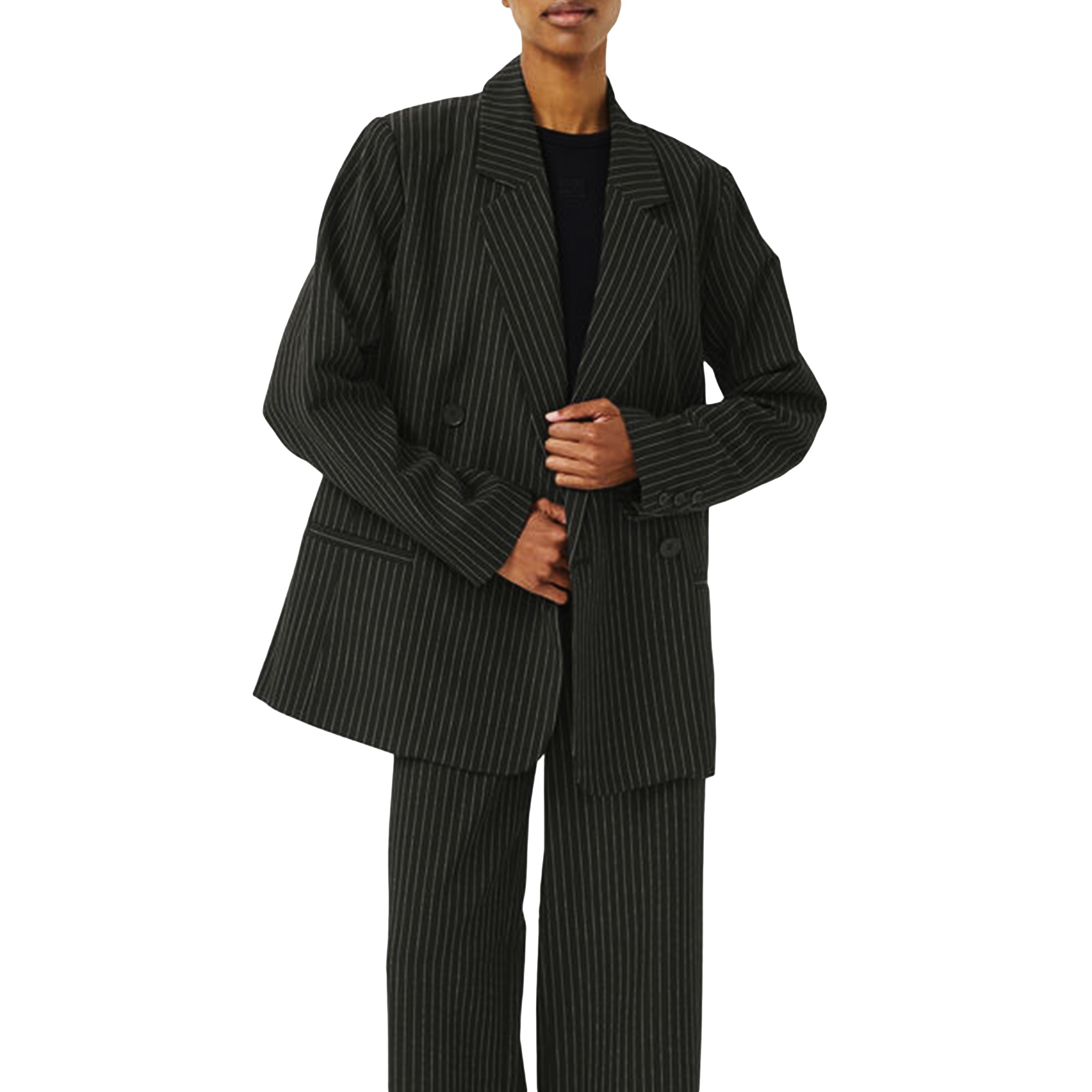 JoelleGZ Pinstripe Blazer