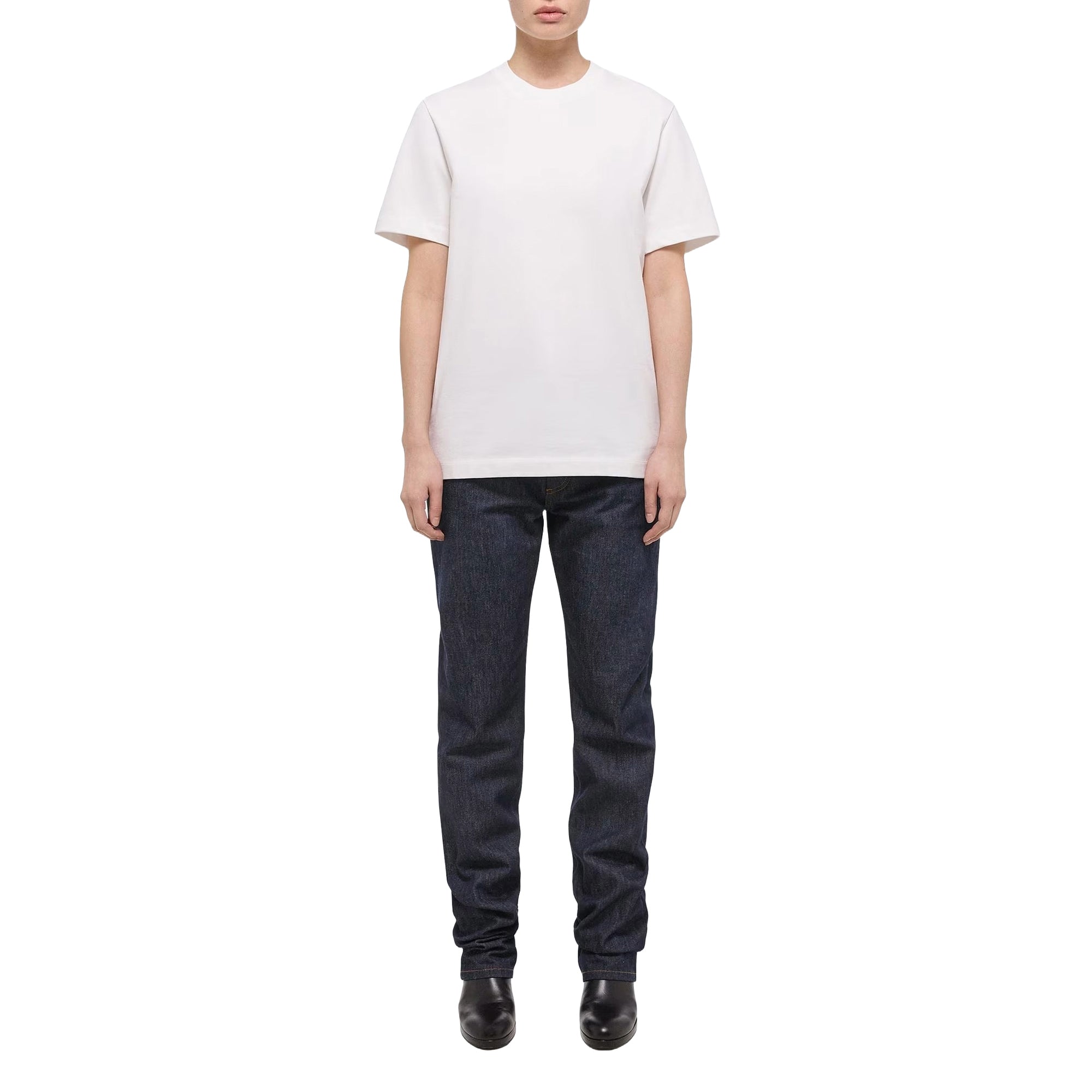 Logo Tee White