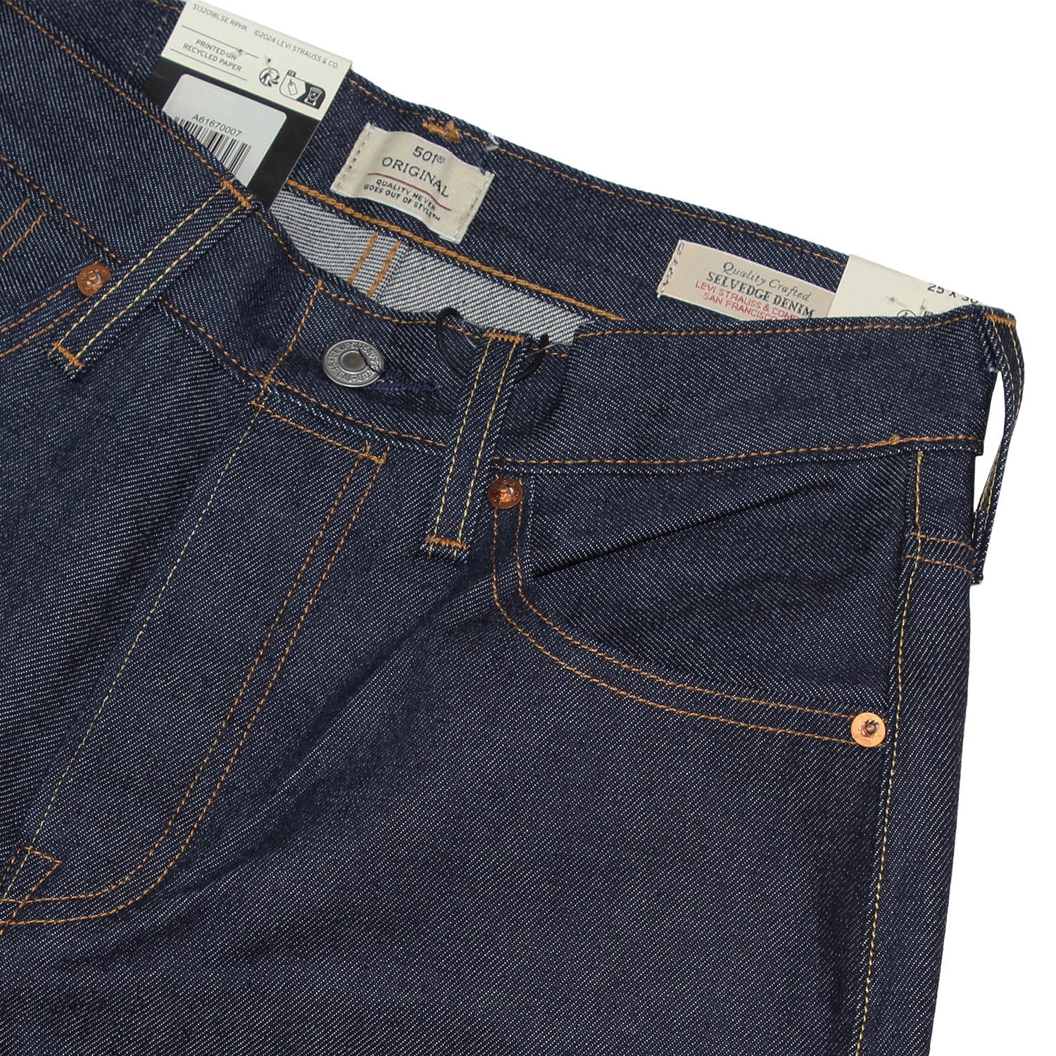501 Original Selvedge Jeans | Levi's Premium | ACTSTOREONLINE