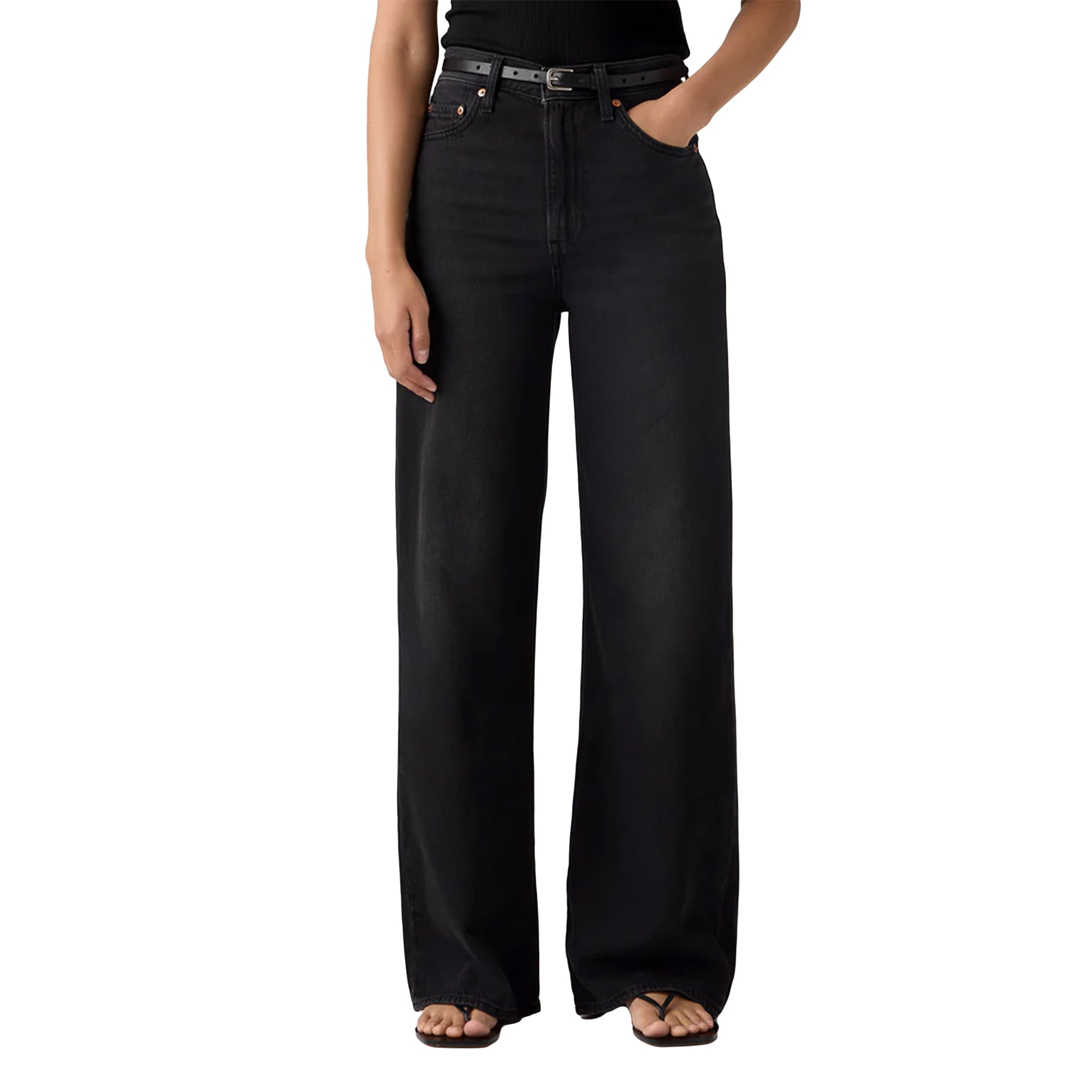 Ribcage Wide Leg Light Jeans