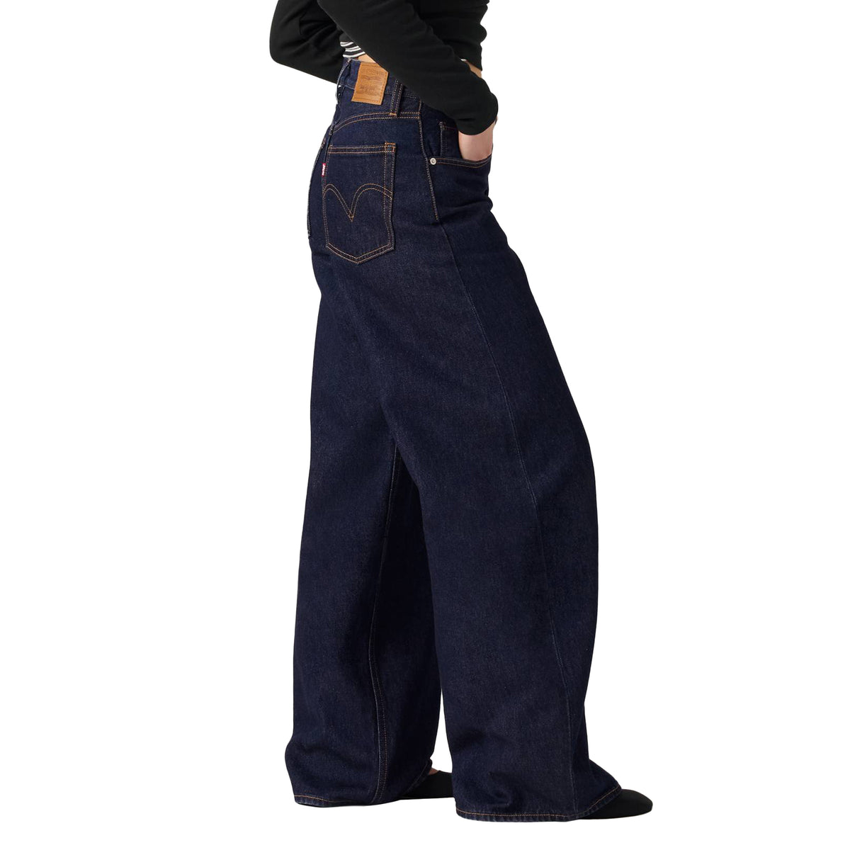 Teardrop Wide Leg Jeans