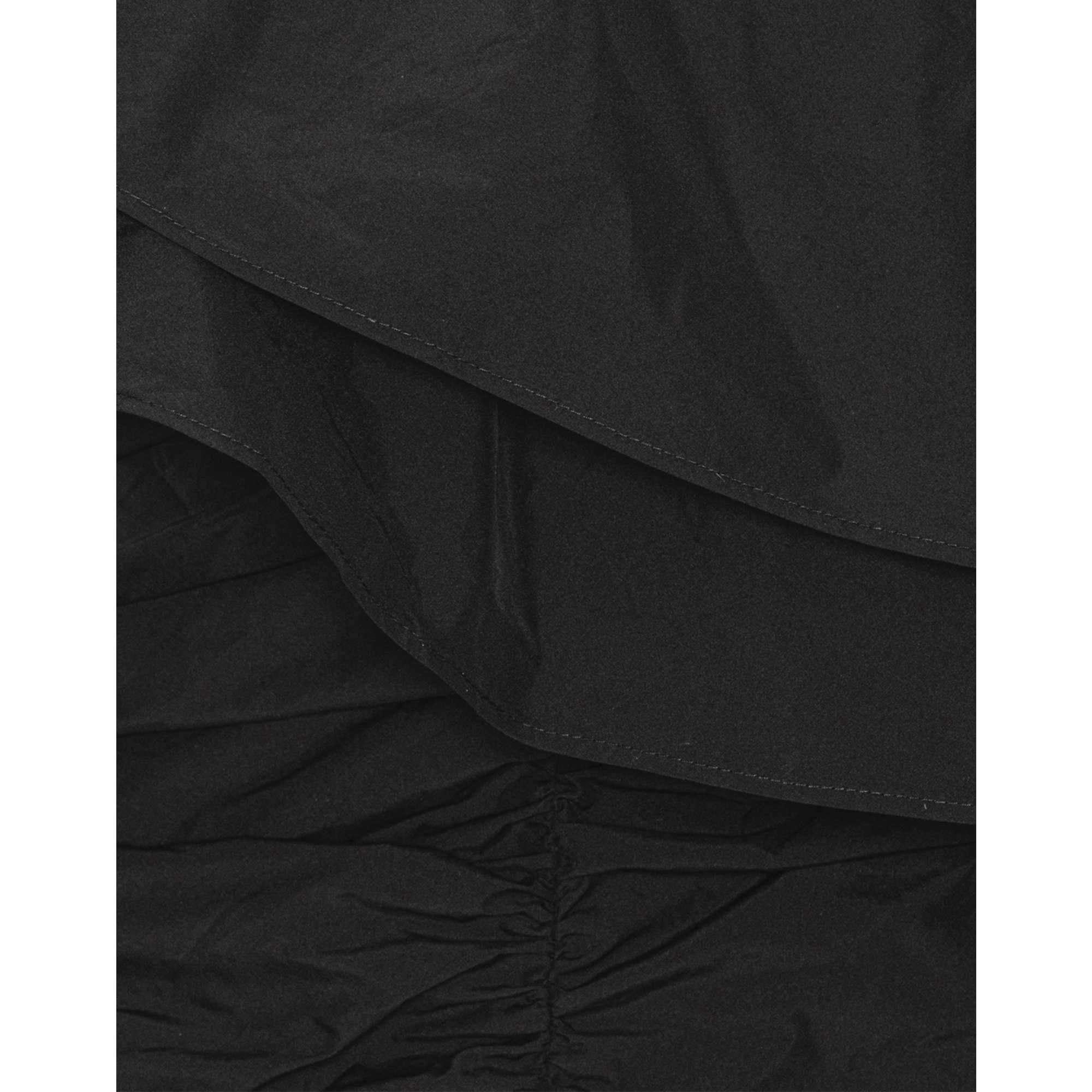 Taft Pleated One-Shoulder Dress