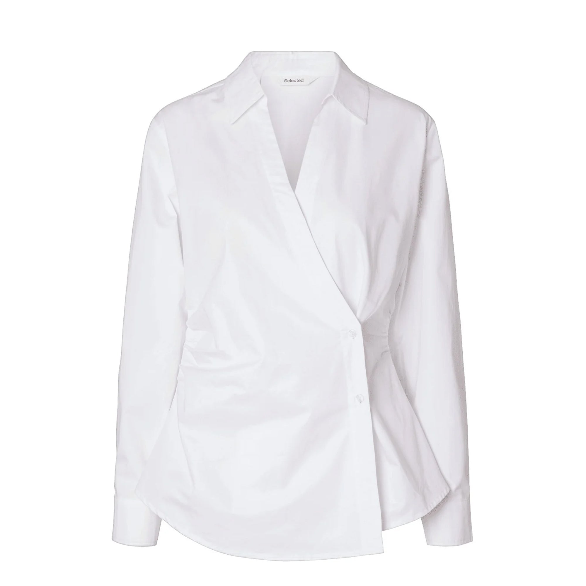 Fia Fitted Asymmetric Shirt