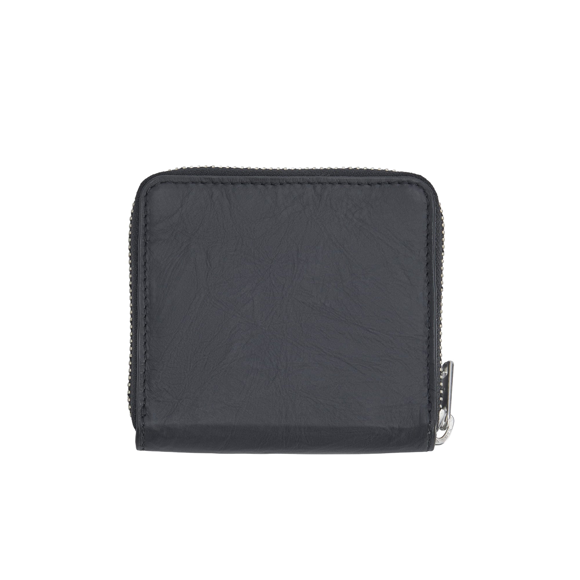 Crinkle Leather Wallet