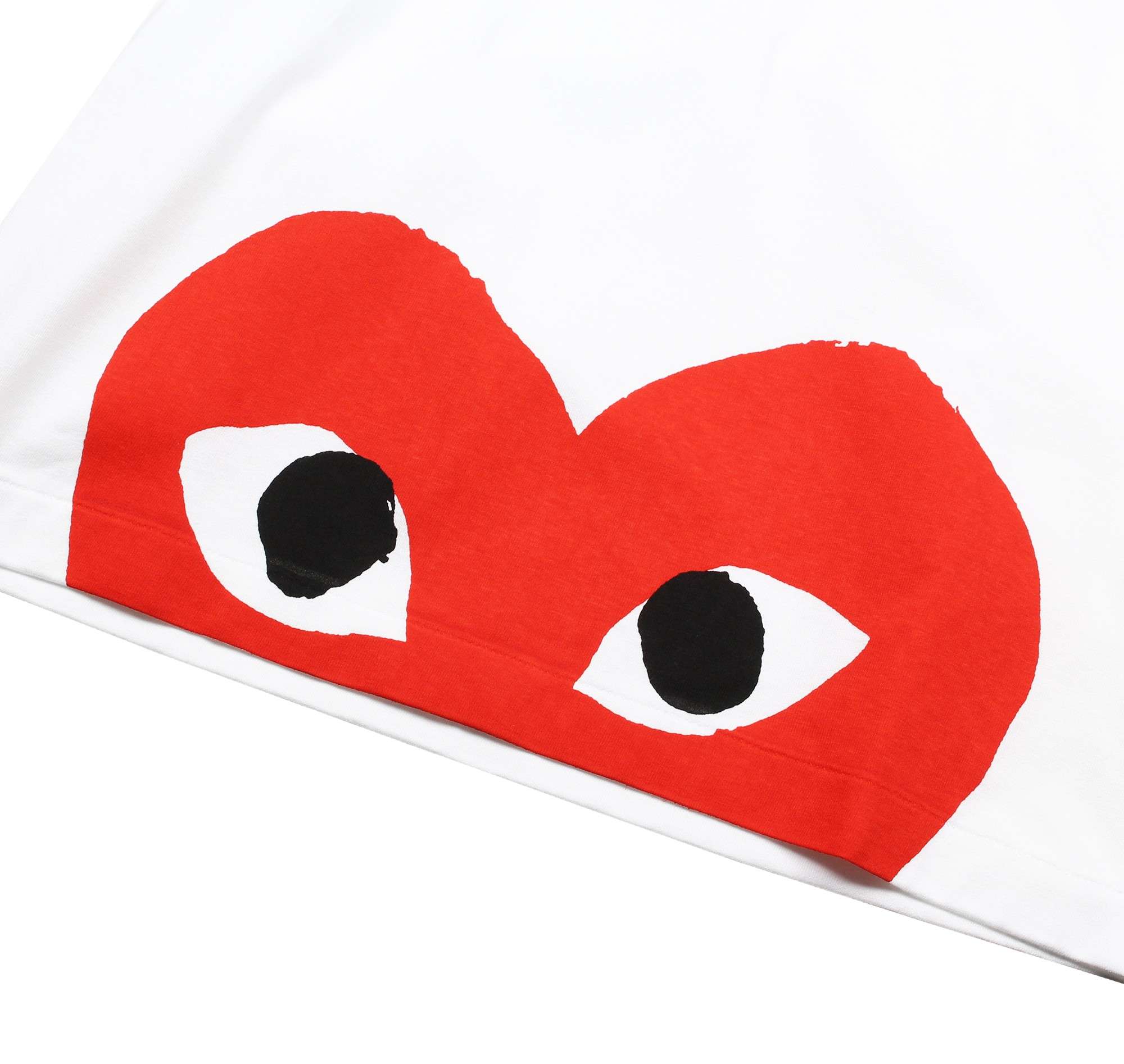 Half Heart Logo T-Shirt | Comme des Garcons PLAY | ACT STORE Online