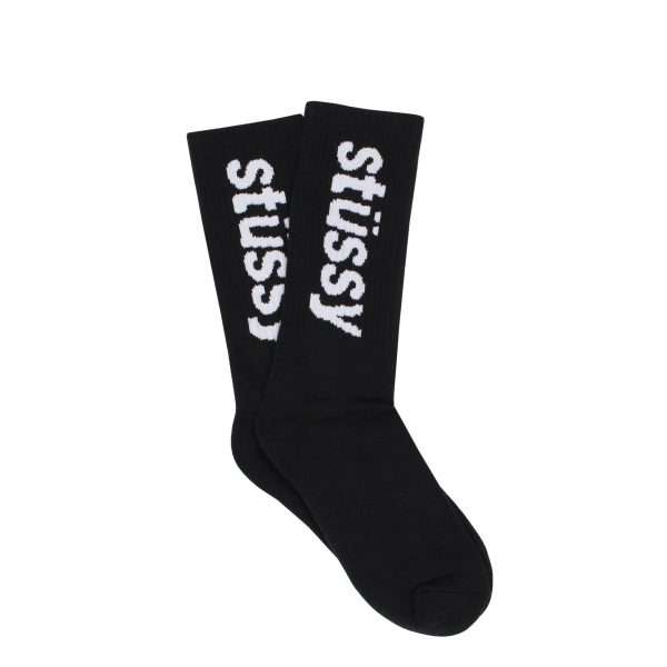 stussy-helvetica-jacquard-crew-socks-black-138742 (1)